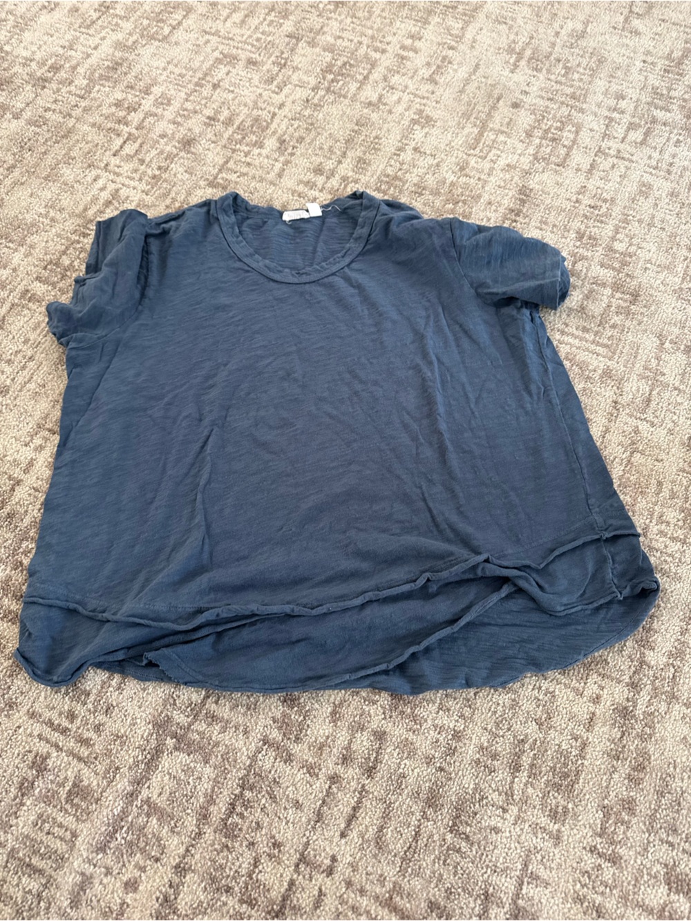 Blue Wilt Short Sleeve Tee